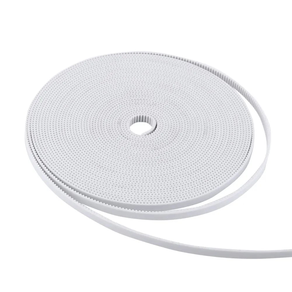 Correia dentada gt2 de impressão 3d, correia dentada aberta gt2 2mm passo 6mm largura fibra de vidro de borracha adequada para reprap prusa mendel rostock