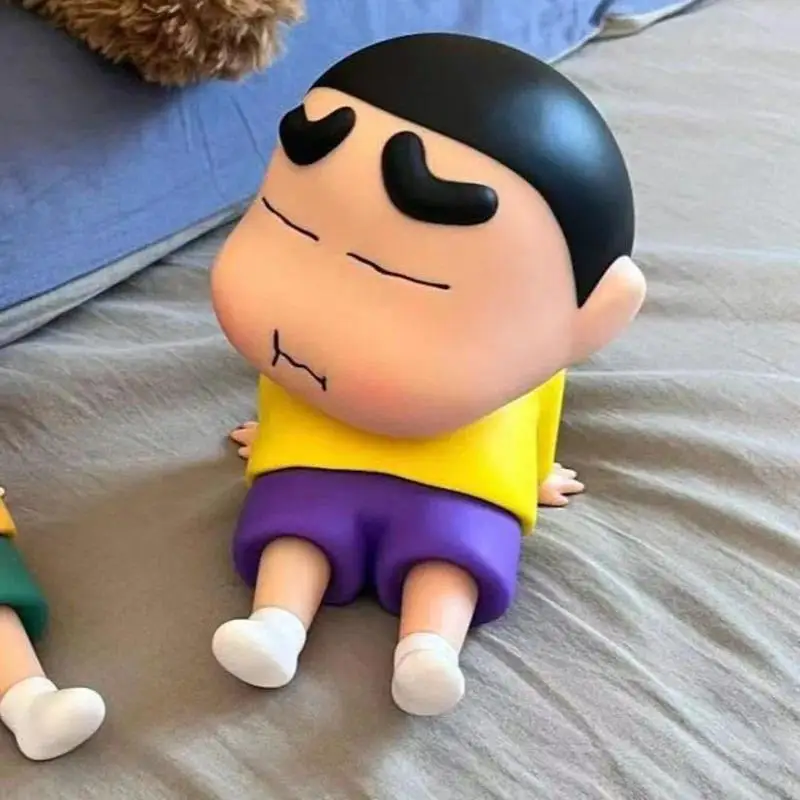 Figurki MINISO Crayon Shin-chan Ozdoby do butów Klamry do Crocsów Sandałów Dekoracje obuwia Shin-chan Prezenty Dekoracje na biurko