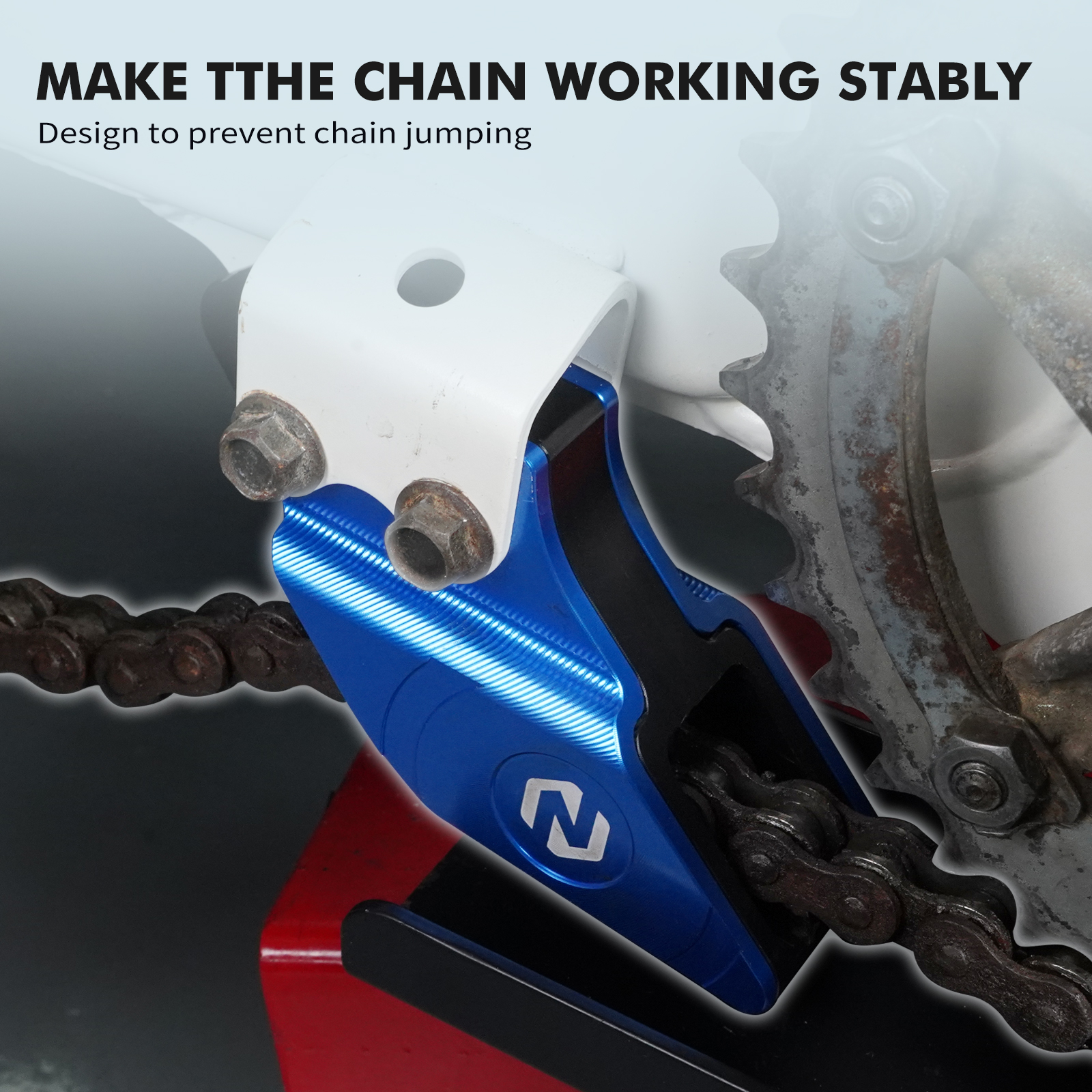 ATV For Yamaha Blaster 200 Warrior 350 Raptor 350 Chain Support Guide Slider YFS200 1988-2006 38W-22199-00-00