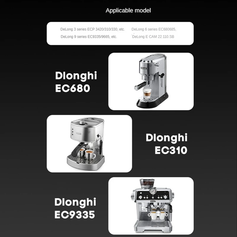 Vòi Phun Hơi Cà Phê Máy Hơi Nước Vòi Phun Bọt Sữa Xốp Bên Trong Ống Cho Máy Pha Dedica EC680/EC685, ECP3420, EC9335, ECO310,