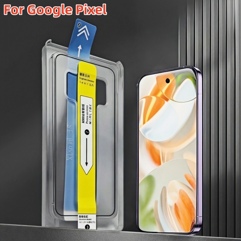 Dust Free Tempered Glass For Google Pixel 9Pro 8Pro 9a 8a 7a 6a Easy To Install Screen Protector For Google Pixel 8Pro 9 Pro
