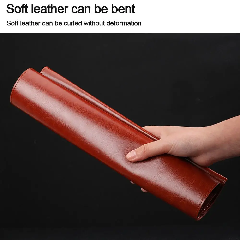 Capacity Data Contract Bill Storage Document Organiser Stationery Dustproof Briefcase Leather File Folder File Bag Document Bag