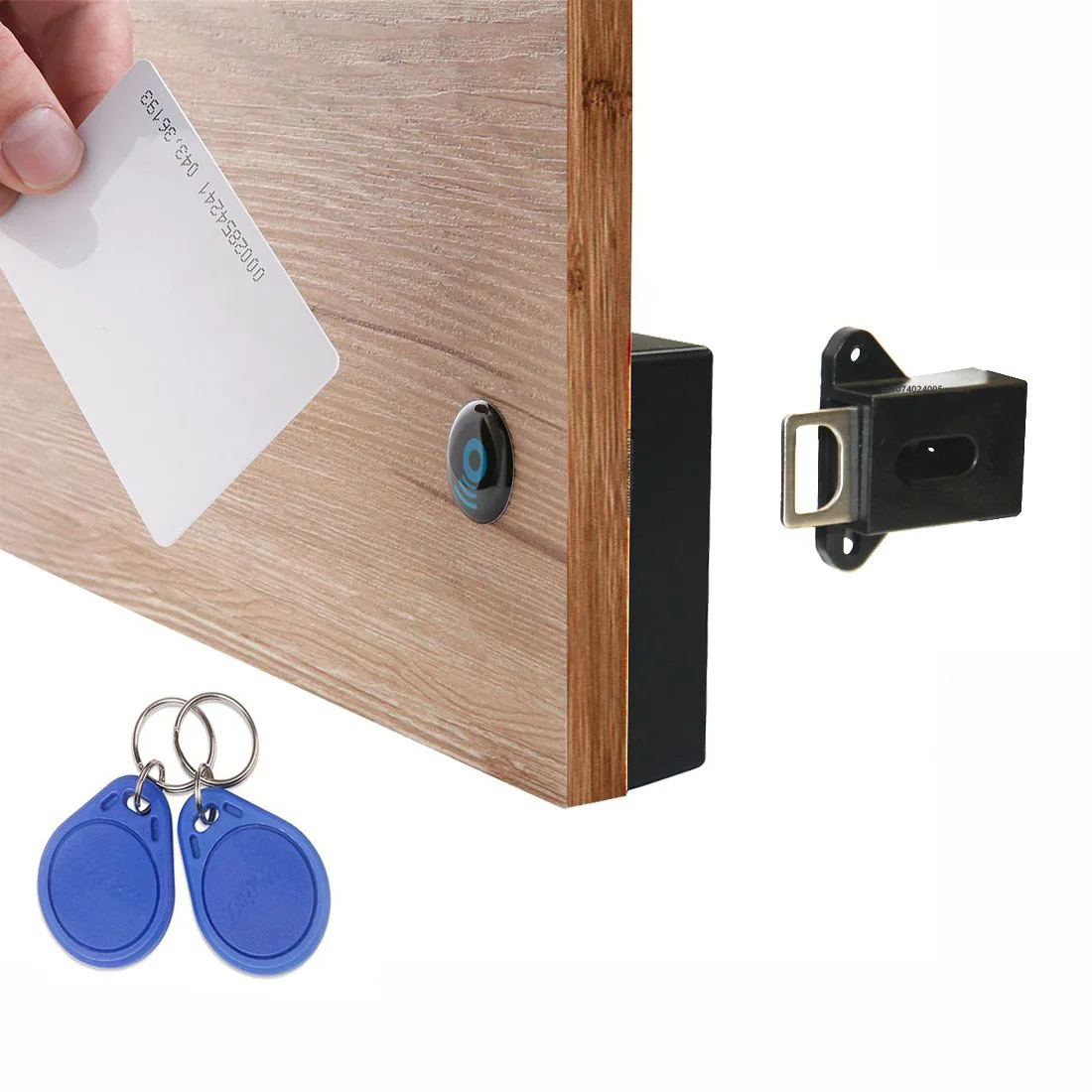 Комплект электронного замка RFID для шкафа, мебельный замок, скрытый замок «сделай сам», для деревянного ящика шкафа, шкафа с картой доступа