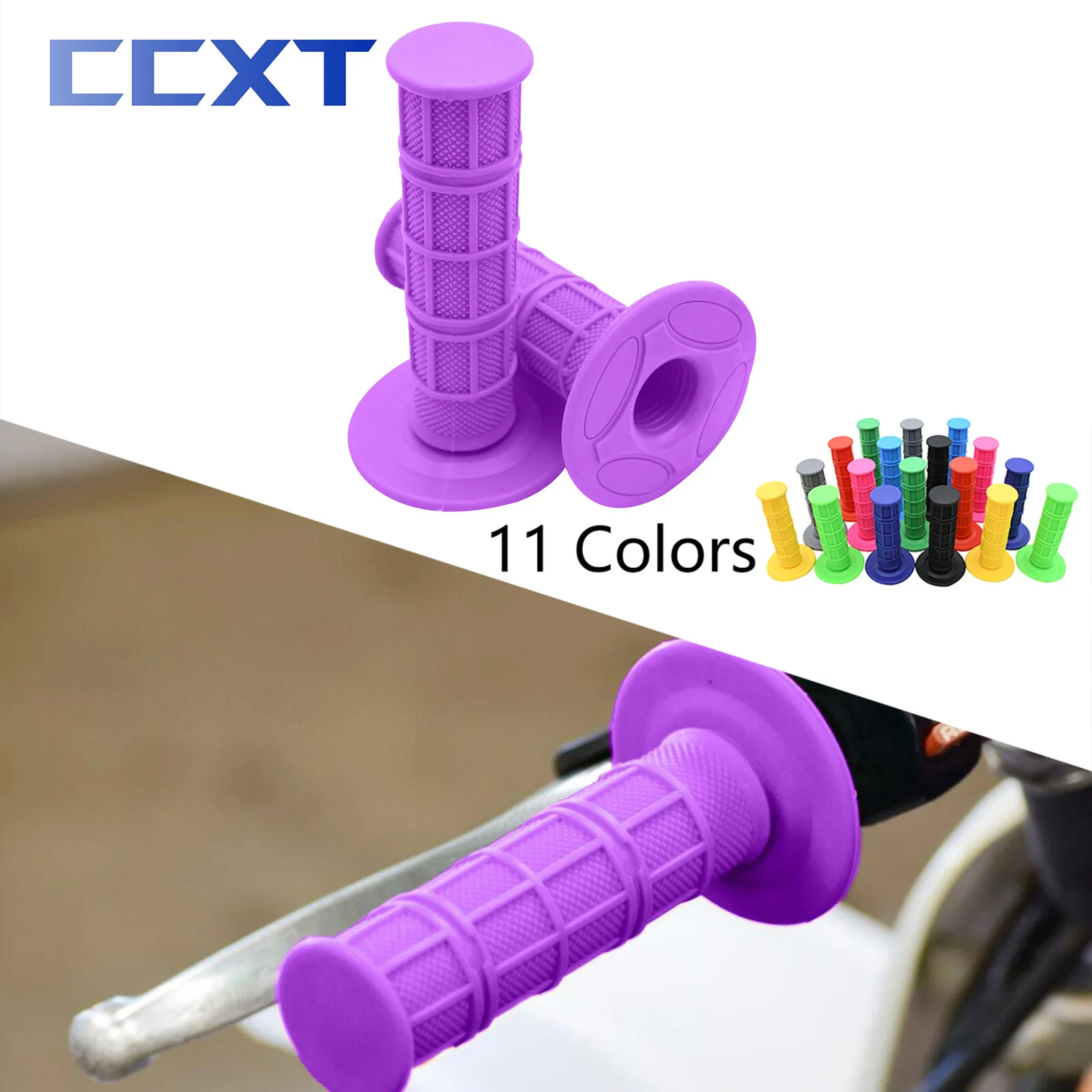 Motorcycle 22mm 7/8" Handlebar Rubber Gel Hand Grips Brake Hands For Sur-Ron Light Bee S & X For Segway X260 X160 Talaria Sting