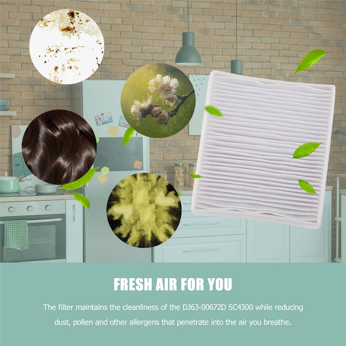 1 Stück Staubfilter H11 HEPA-Filter + 1 Satz blaue Hepa-Filter für SC4300 SC4470 -B710W... Teile für Staubsaugerzubehör