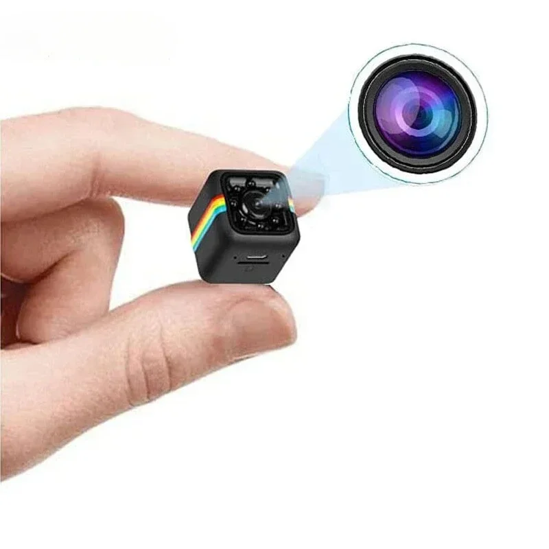 Tragbare HD-Minikamera, kleine Nanny-Kamera, Video-Voice-Recorder, verdeckte Überwachungskamera für den Innenbereich für die Überwachung im Home-Office ​ ​