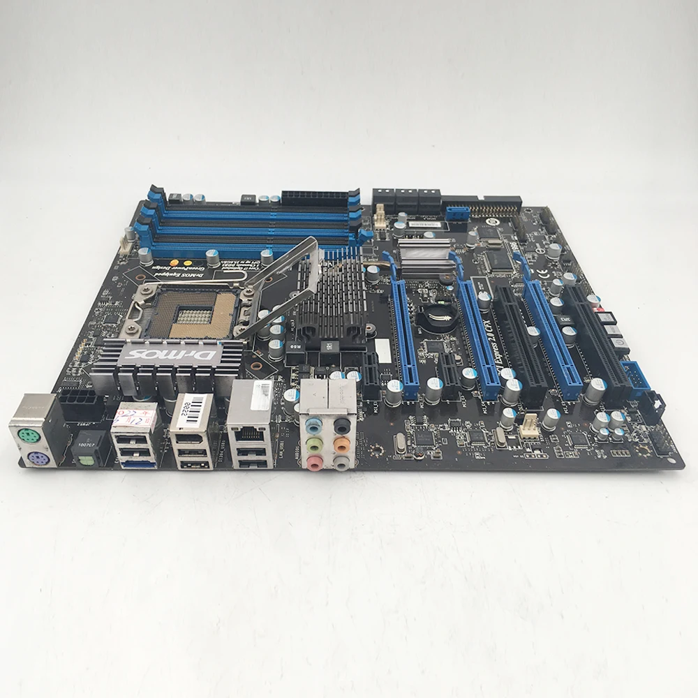 X58 Pro untuk Msi Desktop Motherboard MS-7522 LGA 1366 DDR3 24GB PCI-E 2.0 SATA2 USB2.0 ATX Mainboard