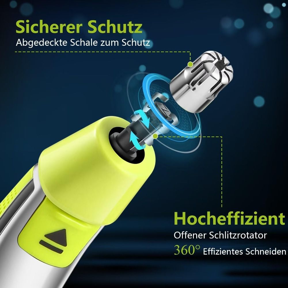 Portable Replacement Blades Heads 360 Degree Dual Edge Blades Nose Hair Trimmer Accessories One Blade for Philips