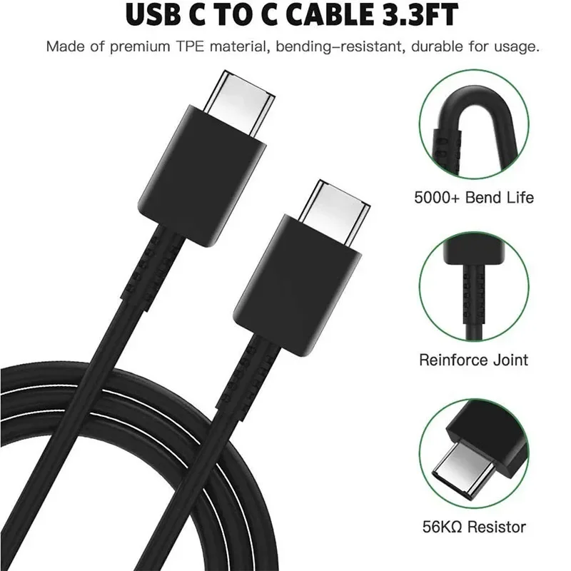 Carregador original samsung s24 ultra 45w, adaptador de carga rápida para galaxy s23 s22 note20 ultraz flip fold 5 4 3 2 cabo 5a genuíno