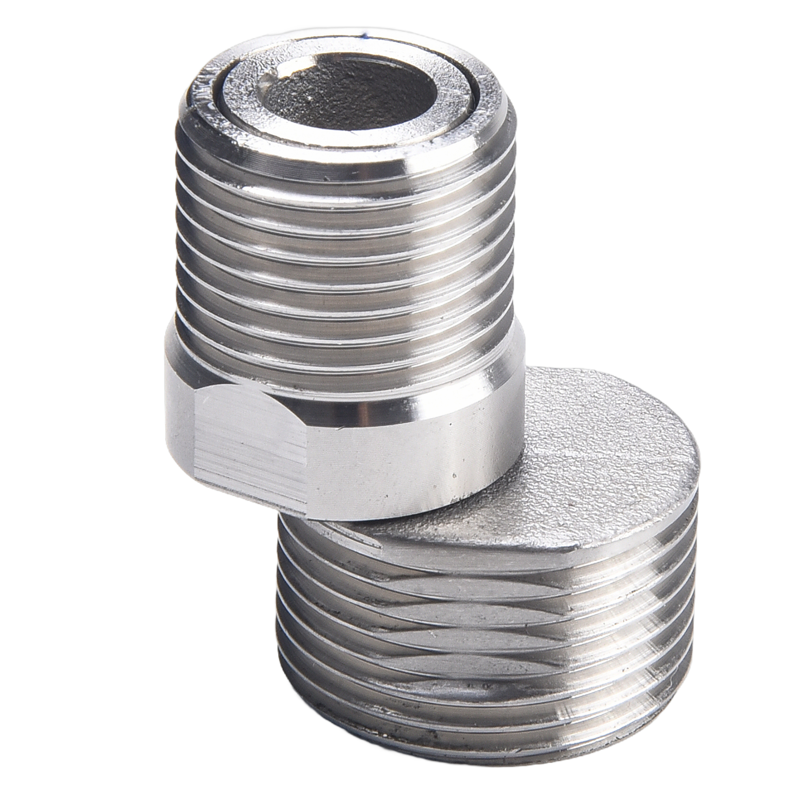 Grifo ajustable de 360 grados, pie curvo en ángulo, tornillo excéntrico, adaptador de grifo de esquina, accesorios para grifos de cocina