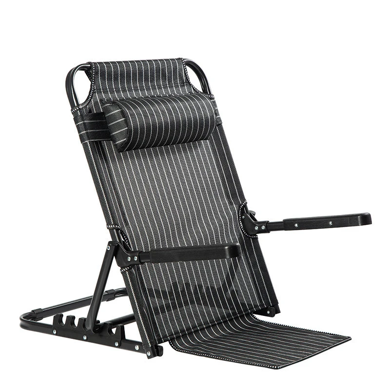 Multifunctional Lifting Bed Backrest Folding for Adult Adjustable Angle Back Rest Steel Large 6/7 Gears