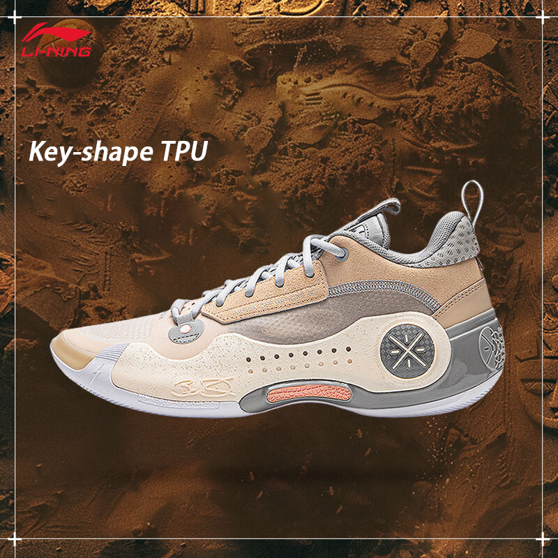Li-ning hombres WAY OF WADE 10 zapatillas de baloncesto profesionales bajas placa de carbono cojín soporte forro WOW 10 zapatillas ABAS083