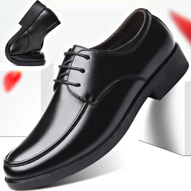 Herren-Kleiderschuhe, formelle Original-Lederschuhe aus italienischem Leder für Herren, elegant, lässig, Business, luxuriös, sozialer Herrenschuh