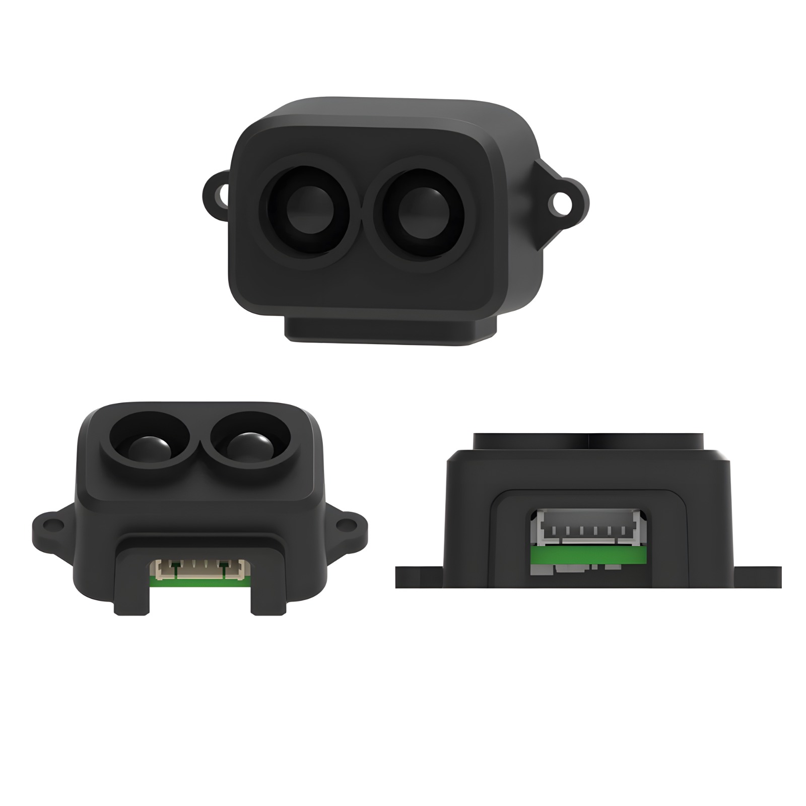 Tf-luna lidar entfernungs messer sensor einpunkt mikro-entfernungs modul 5v uart iic schnitts telle mit männlichem kabel famale kabel