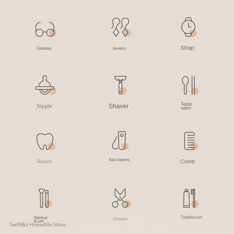 Xiaomi Mijia เครื่องทำความสะอาดอัลตราโซนิก550มล. เครื่องทำความสะอาดในครัวเรือนแบบพกพาเครื่องทำความสะอาดเครื่องประดับแหวนแก้วแปรงแต่งหน้า