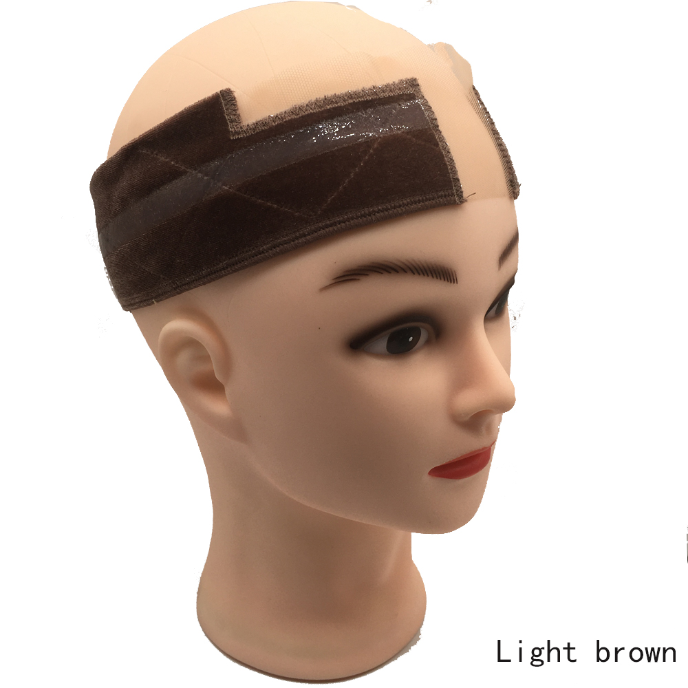 Faixas de cabelo de veludo peruca aperto banda com renda magia pegajosa lenço flexível com faixa elástica ajustável bandana acessórios para o cabelo