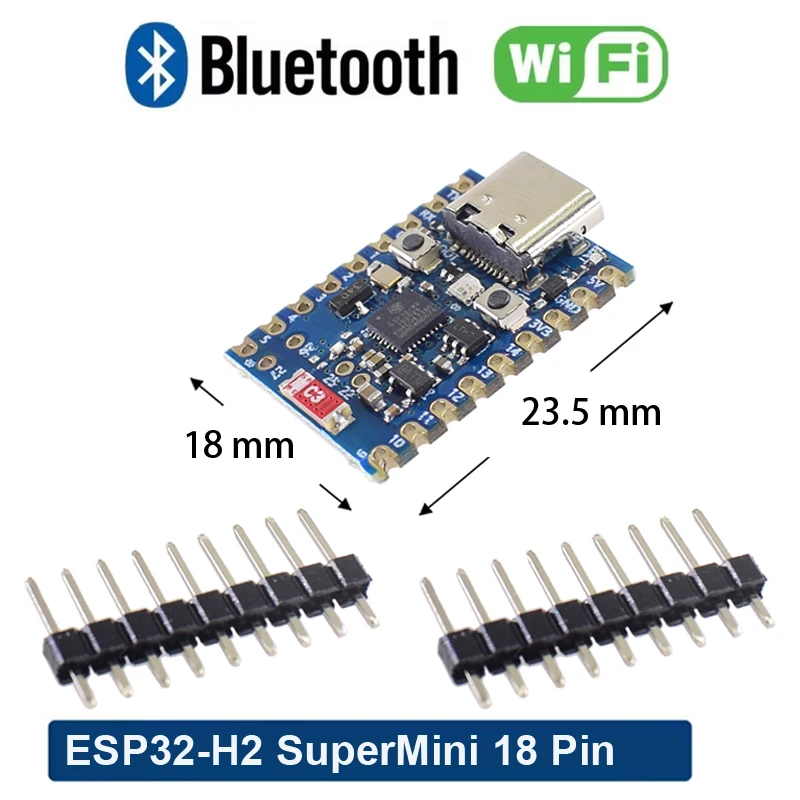 Módulos de placa de desarrollo SuperMini ESP32-S3 ESP32-C3 ESP32-H2 ESP32-C6, módulo Super Mini WiFi BT Bluetooth
