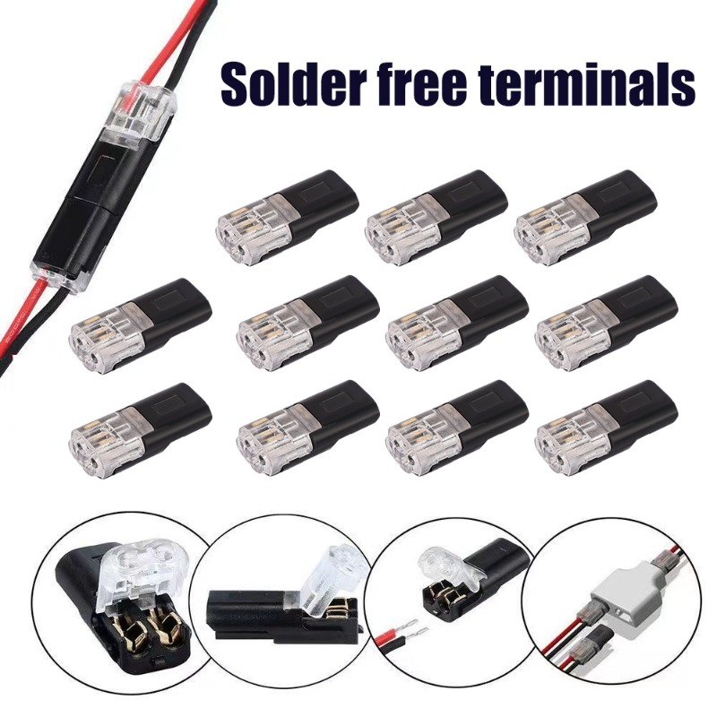 Conector de Cable de enchufe rápido para coche, enchufe de 2 pines, conector eléctrico impermeable para coche, Cable, conexión de Terminal de tira automotriz