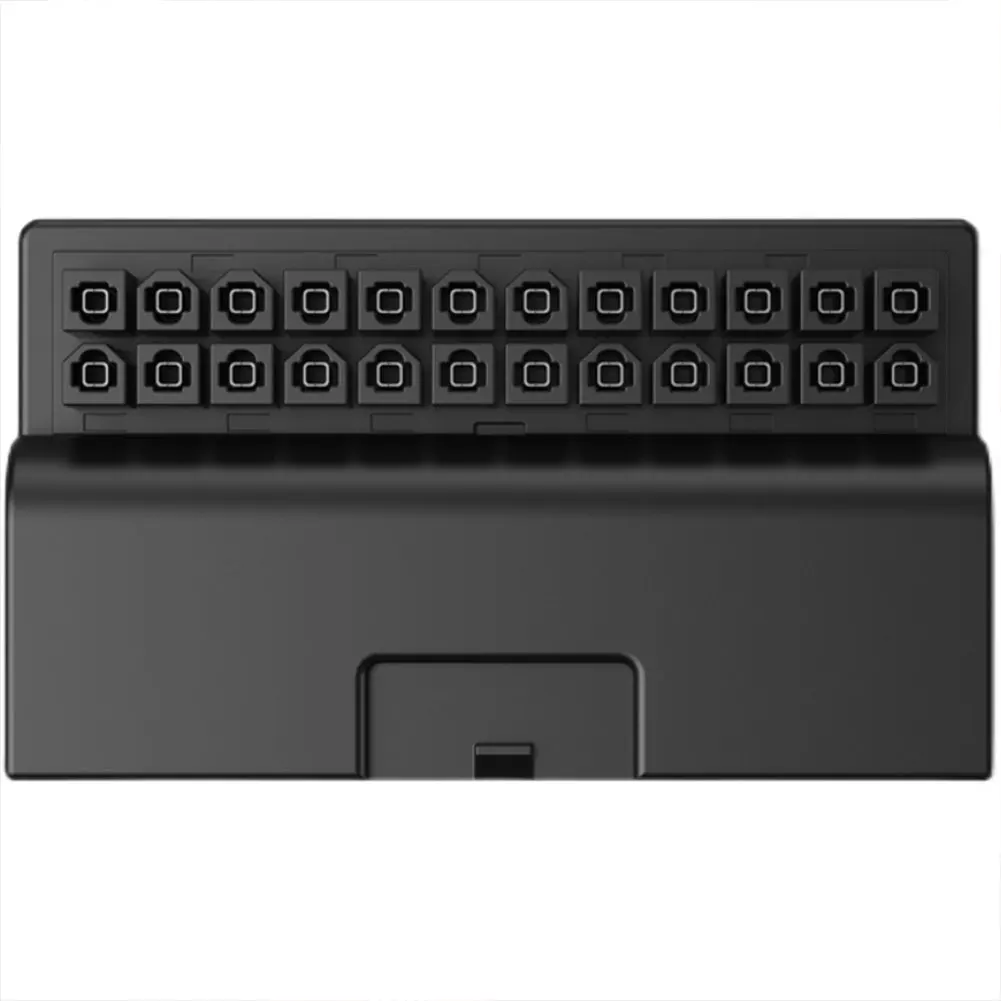 ATX 24 Pin 90 Độ Điện Cắm Bo Mạch Chủ Mainboard Nguồn Điện Cung Cấp Kết Nối Cáp Mô Đun Để Cung Cấp Điện Cáp