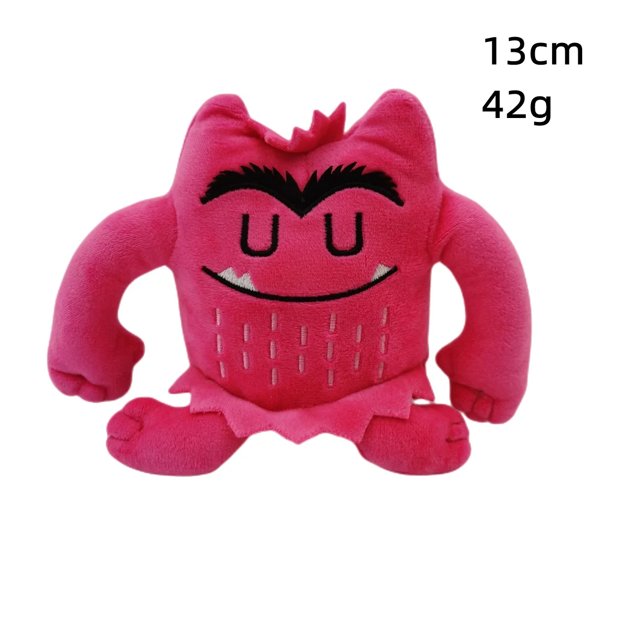 6 sztuk/zestaw Kawaii kolorowy potwór pluszowa lalka dzieci potwór kolor emocja pluszowe wypełnione zabawki dla dzieci prezenty urodzinowe