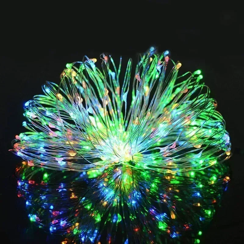 7M/12M/22/32M Solar Led Fairy Light Outdoor Festoon Led Waterproof Garland String Lights Christmas Party Garden Solar Lamp Decor