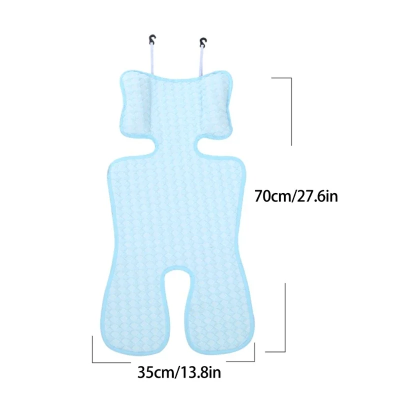 Almofadas do assento do carrinho de bebê, Almofada macia confortável para crianças, Pram Mats respirável, Almofadas do sono, Verão