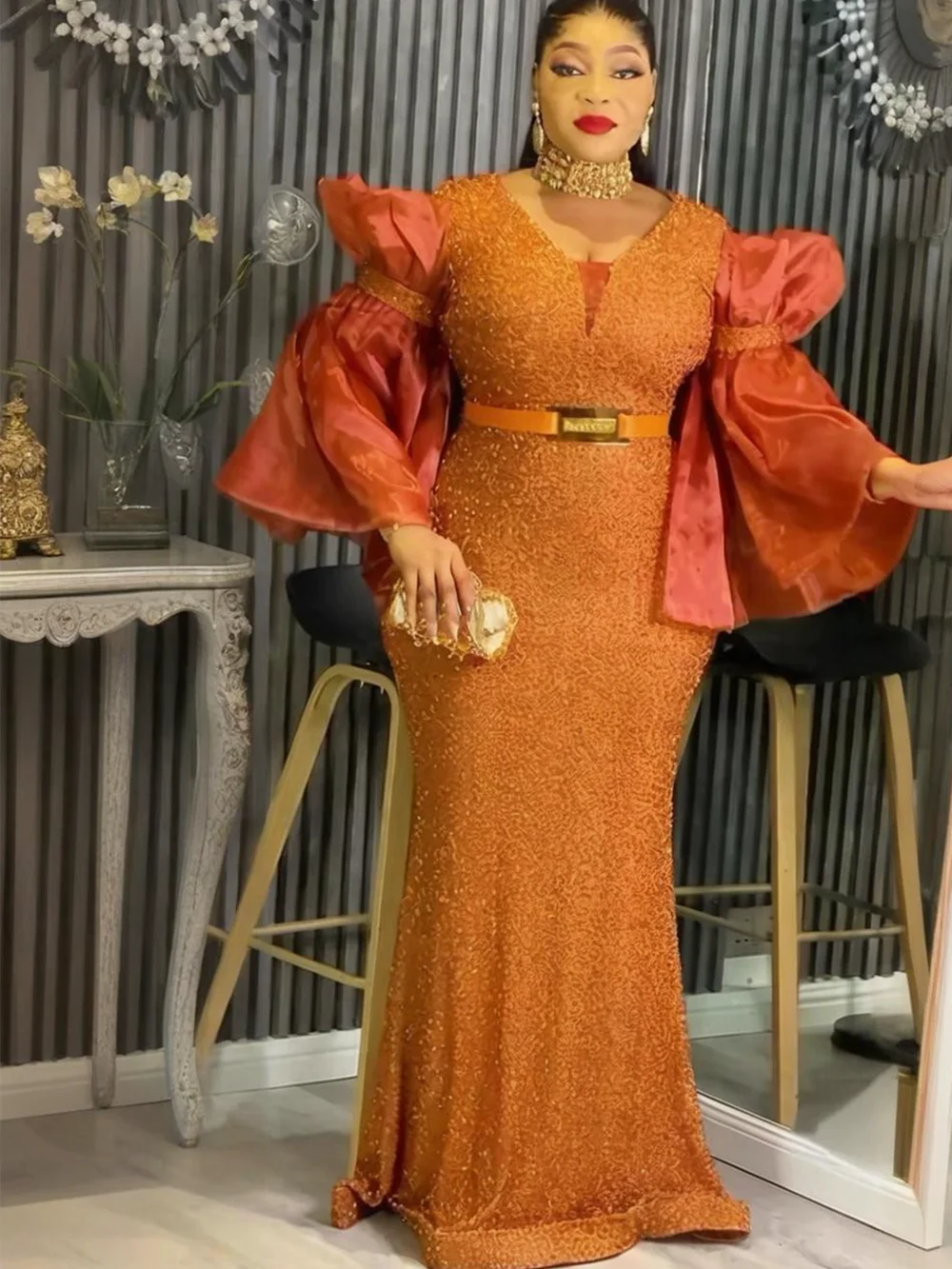 Vestidos de fiesta africanos de talla grande para mujer 2025, nueva moda Dashiki Ankara, vestidos de boda con lentejuelas, vestido Maxi musulmán turco elegante