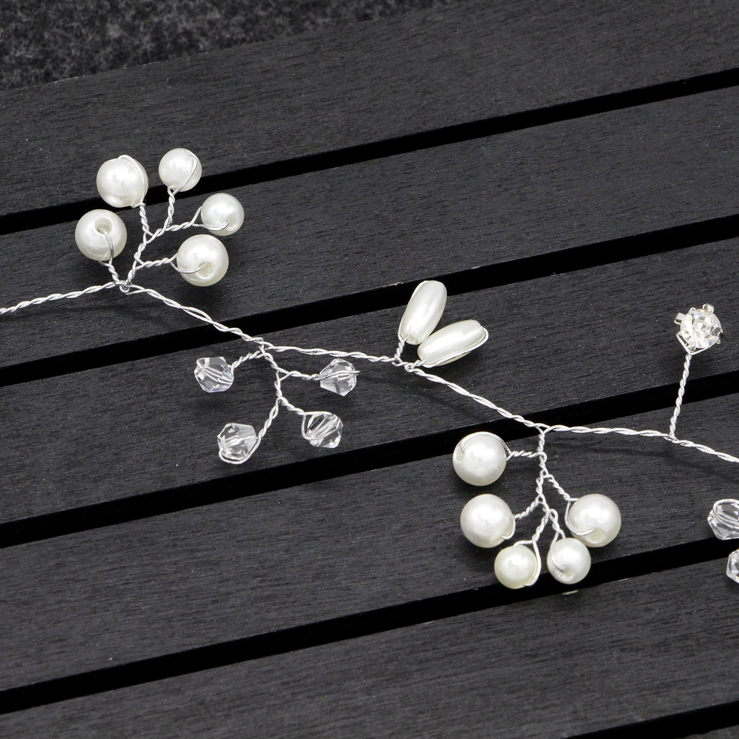 Fashion Bride Wedding Head Jewelry Crystal Pearl Hair Belt Bridal Hair Accessories Wedding Headdresses For Girlfriend