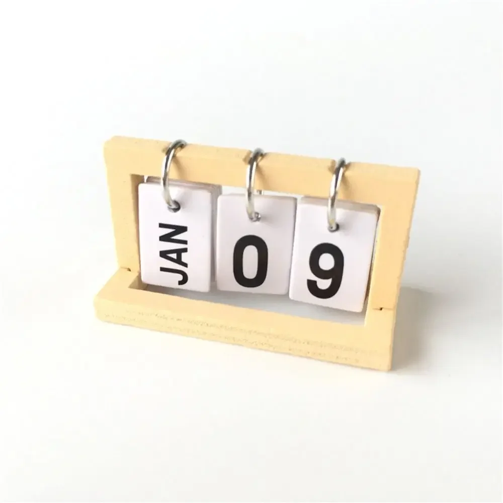Mini-Kalender, Büro-Schreibtisch-Dekoration, Dekorationsset, Stehpult-Kalender, Schreibtisch-Dekoration, Mini-Kalender