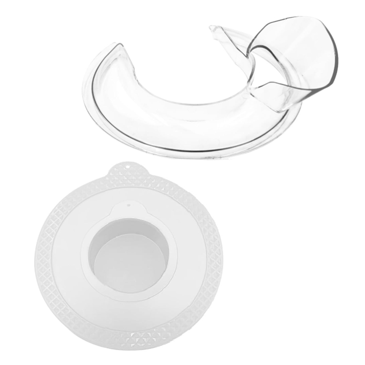 Mais novo para kitchenaid 4.5-5 quart batedores de suporte de cabeça inclinada, escudo de derramamento seguro e misturadores tigela cobre misturador respingo guarda tampas