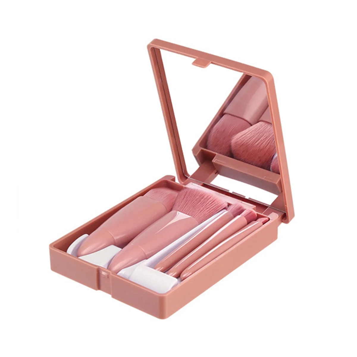 Juego de brochas de maquillaje portátiles A71P para base cosmética, colorete en polvo, sombra de ojos, mezcla de brochas de maquillaje, herramienta de belleza