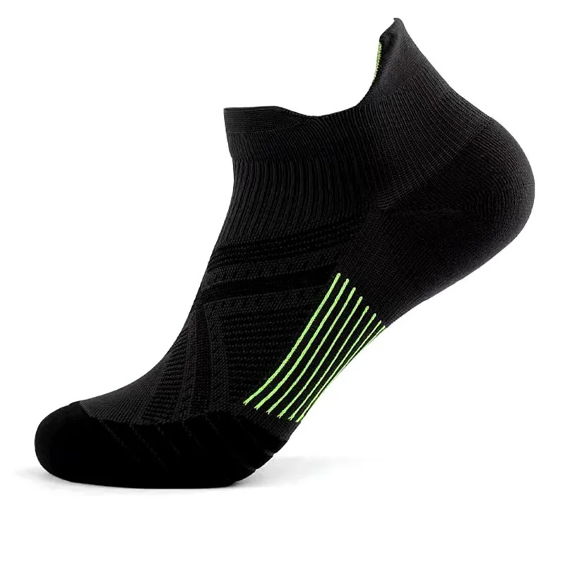 1 paio di calzini elastici a compressione per uomo e donna, calzini comfort con ammortizzazione elastica per attività all'aperto