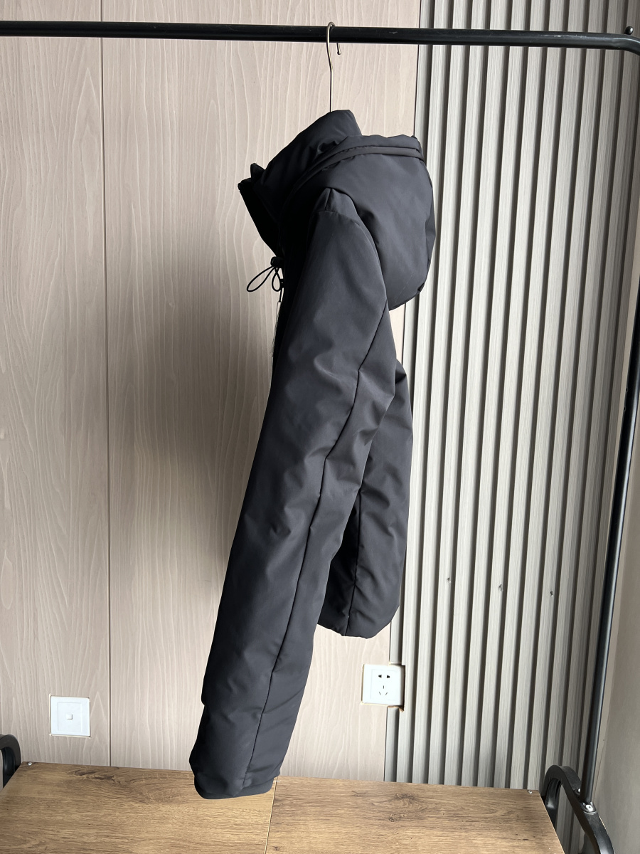 ETJ 2025 Herfst/Winter Nieuwe dames korte imitatie wind waterdichte capuchon dikke warme katoenen jas Outdoor jas 4749703