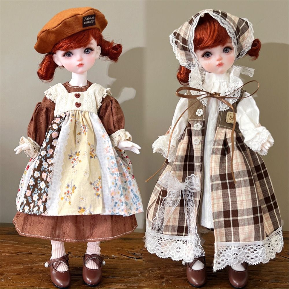 Одежда для куклы 30 см, комплект модной одежды для куклы 1/6 BJD, красивое платье, шляпа, зимнее пальто, игрушка для девочек, подарок, аксессуары для кукол, праздничный подарок