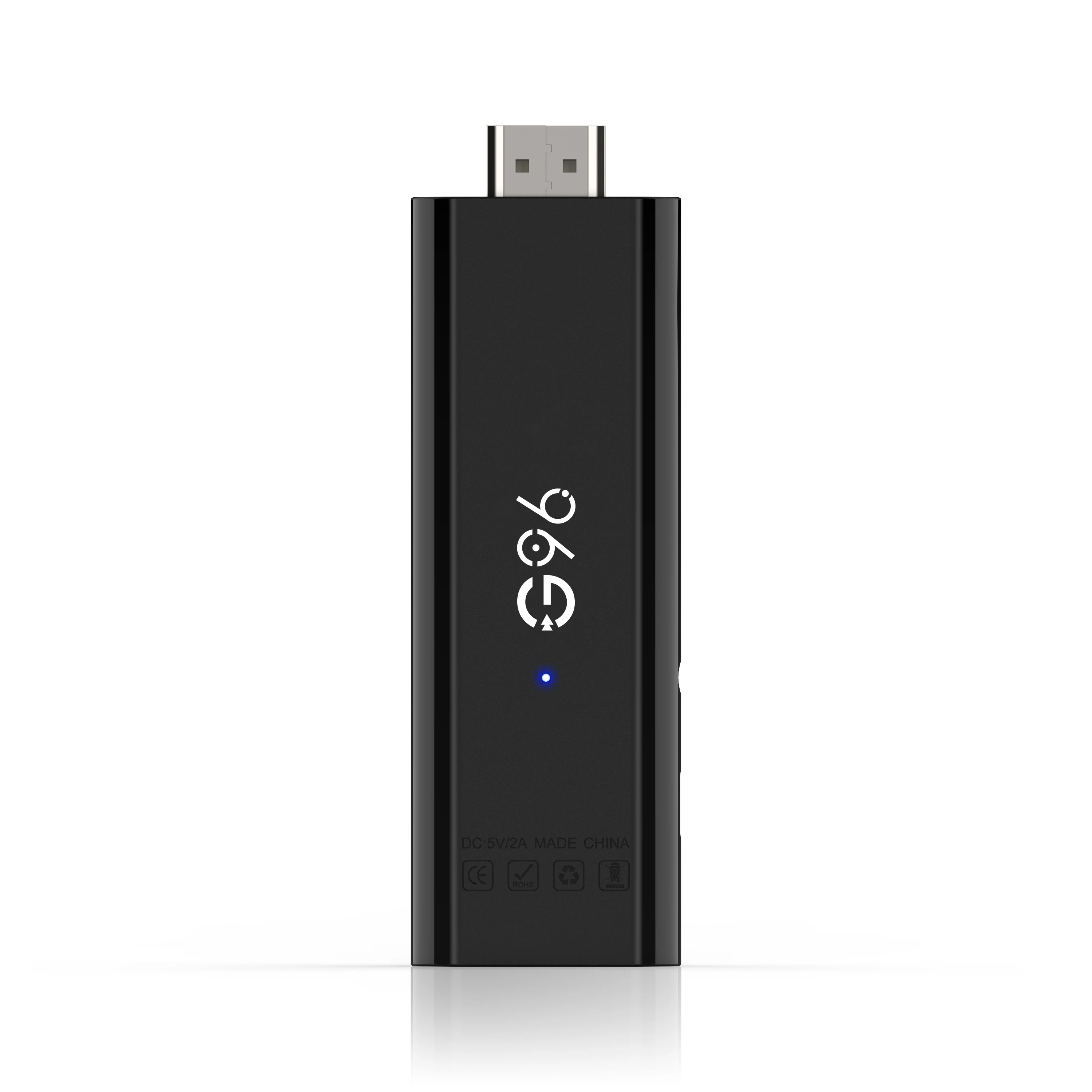Android 13,0 mini 8k hdr10 smart tv stick bt sprach assistent allwinnerh313 quad core cortex a53 g96 atv media player2gb16gb q6