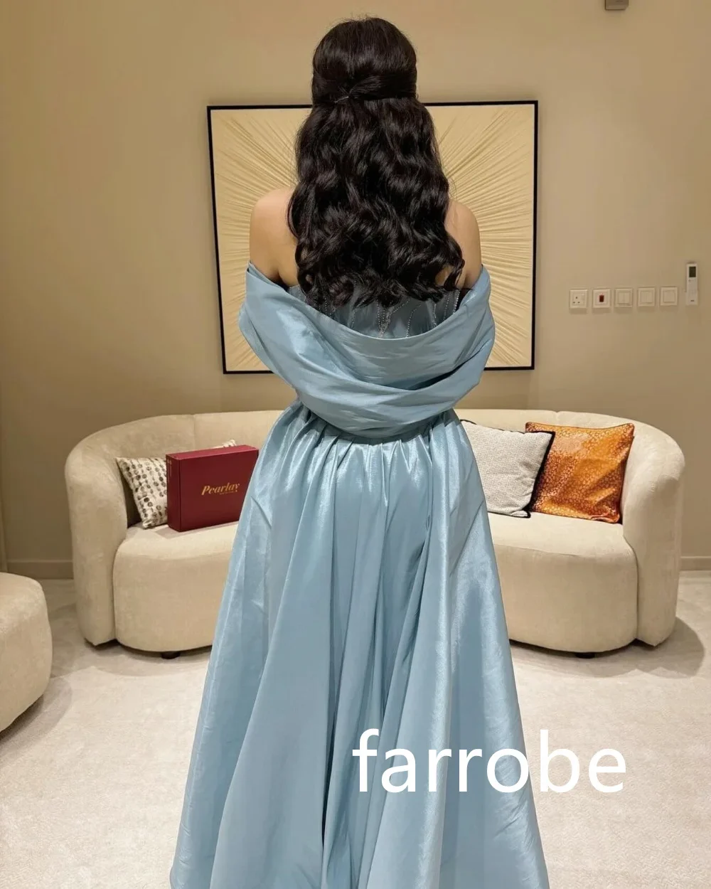 ที่กําหนดเองคุณภาพสูง JERSEY Pleat A-Line สแควร์คอ MIDI ชุด Bespoke โอกาสชุดคลาสสิกประณีตสไตล์โมเดิร์น Pas
