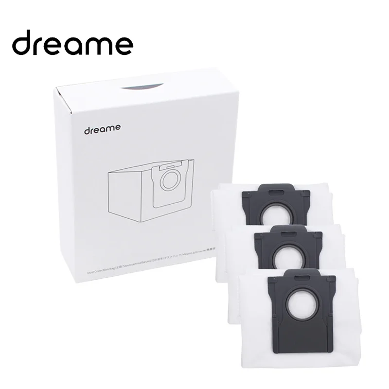 Original Dreame X40 Ultra / L40 ultra / X50 Ultra / L10s Pro Ultra Heat Robot aspirador bolsa de polvo bolsas de repuesto Accesorios