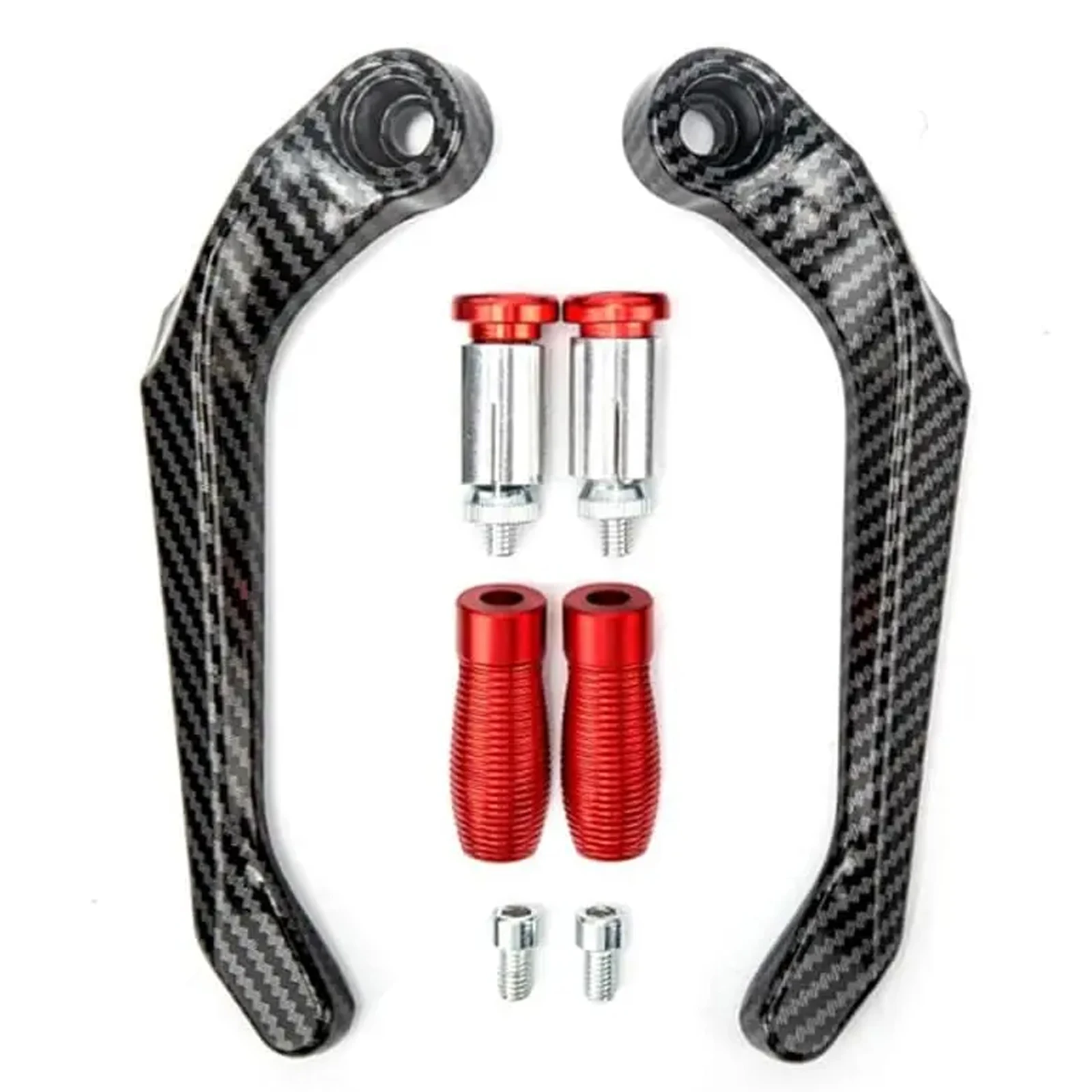 Uniwersalne motocyklowe osłony dłoni z aluminium CNC, dźwignie hamulca i sprzęgła, akcesoria modyfikacyjne, handguard