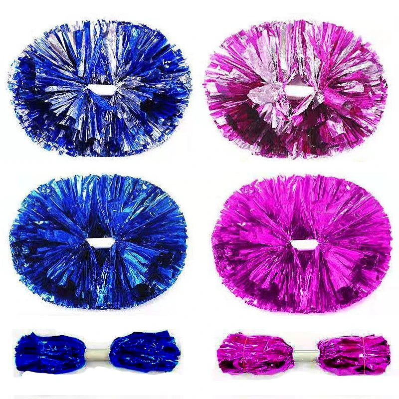 10 Chiếc Tay Cầm Phong Cách Thể Thao Đồng Đội Pompom Cổ Vũ Trận Đấu Lớn Pom Câu Lạc Bộ Khiêu Vũ Đạo Cụ Hoa Game Cổ Vũ Trang Trí Hoa