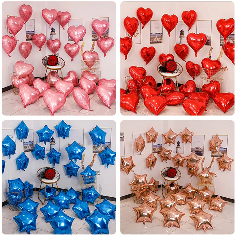 10/50/100 sztuk DIY dekoracje weselne miłość balony dzień romantyczna propozycja dla domu ozdoba z okazji urodzin balony świąteczne