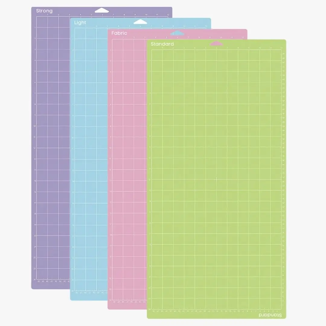 12inX24in PVC Cutting Mat for Cricut Maker Explorer DIY Paper Multifunctional Durable Handicraft Art Engraving Board Sewing Pad