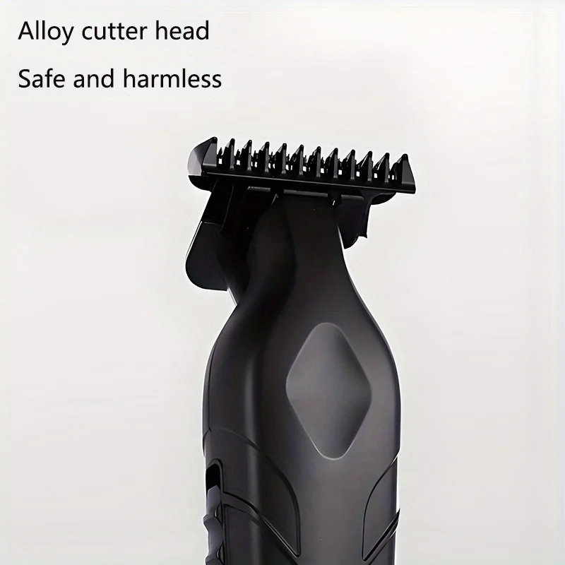 メンズヘアクリッパー・トリマーセット - USB充電式リチウム電池、ABSボディ、コードレスバリカン、ヘアカットグルーミングキット