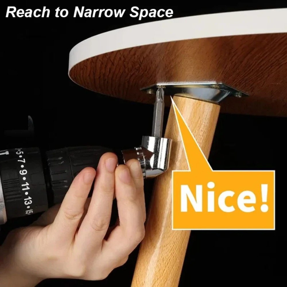 Hoekboorbevestiging Schroevendraaieradapter Flexibele as Verlenghouder Magnetische paalschacht Schroevendraaierset met snelle ontgrendeling