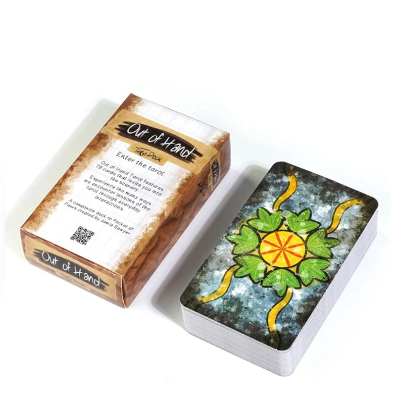 78 ชิ้นการ์ดมือไพ่ทาโรต์ Divination Tarot Board เกมดาดฟ้า Fortune Telling Family Party Guide รุ่น Edition