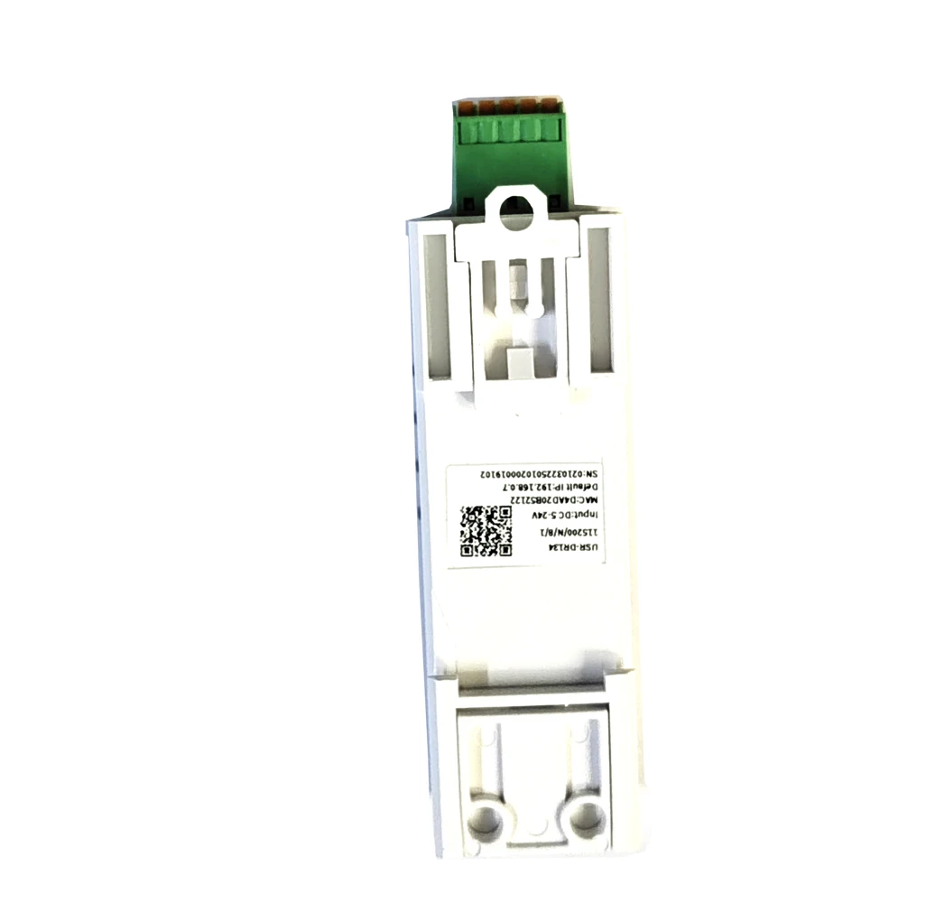 Trilho DIN RS485 RS232 para Ethernet Modbus Gateway Transmissão de dados transparente bidirecional Configuração fácil DR132 DR134