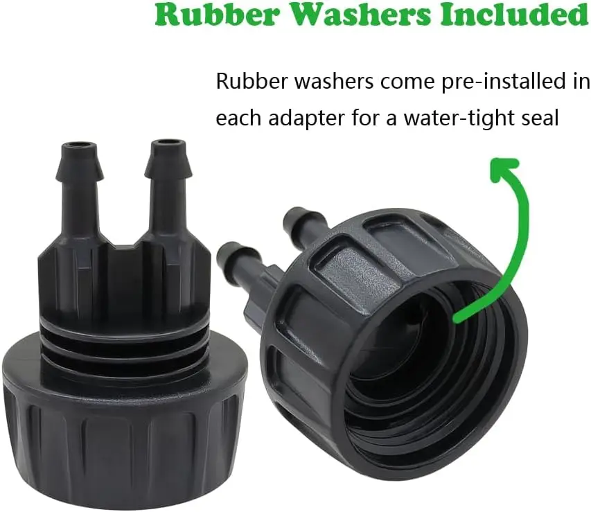 5 ชิ้นพลาสติก Garden Hose Connector Kit ใช้เชื่อมต่อก๊อกน้ําและท่อ, อะแดปเตอร์ก๊อกน้ํา, สําหรับก๊อกน้ํา, จําเป็นสําหรับล้างรถ