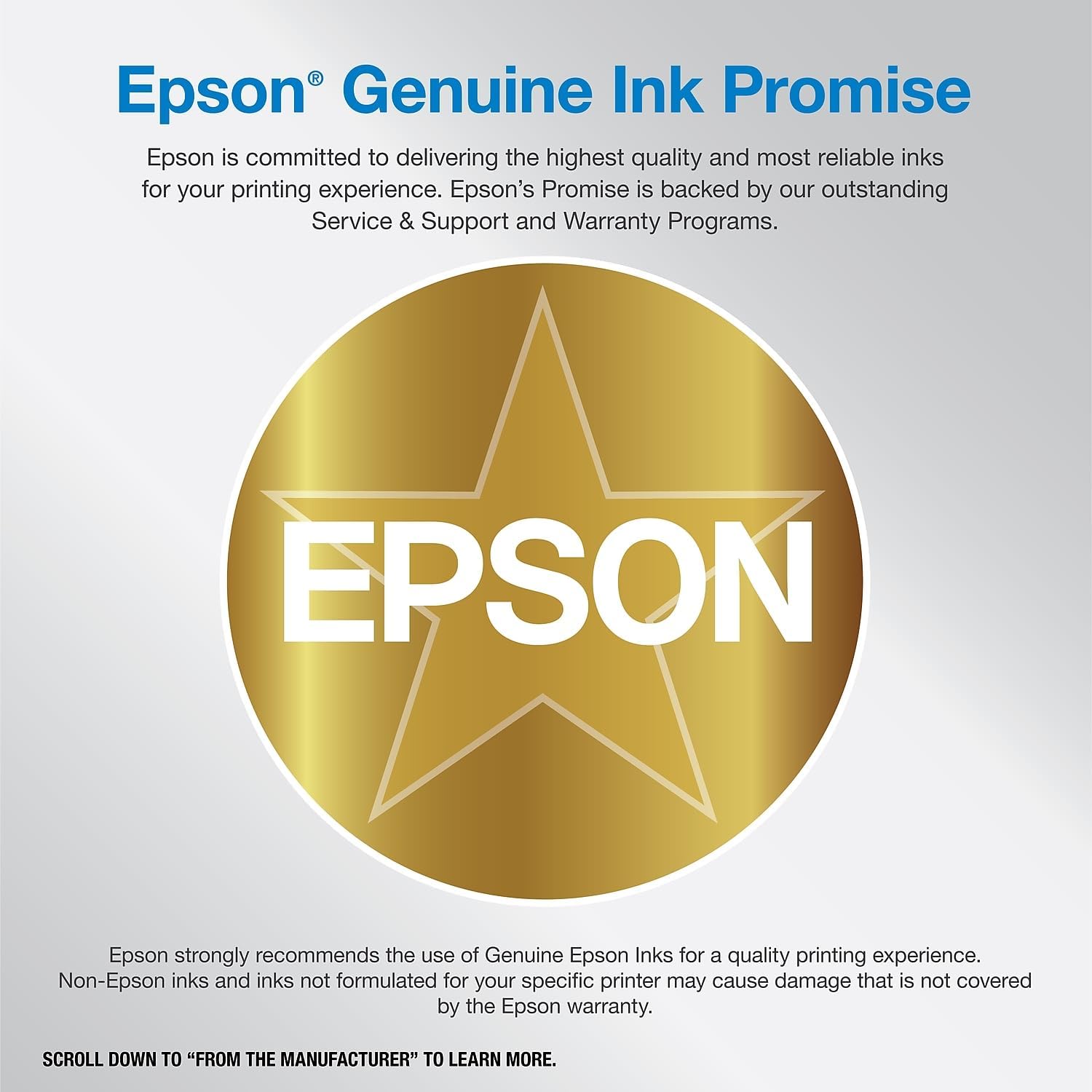 EcoTank Photo ET-8500 Wireless Color All-in-One Supertank Printer with Scanner, Copier, Ethernet and 4.3-inch Color Touchscreen