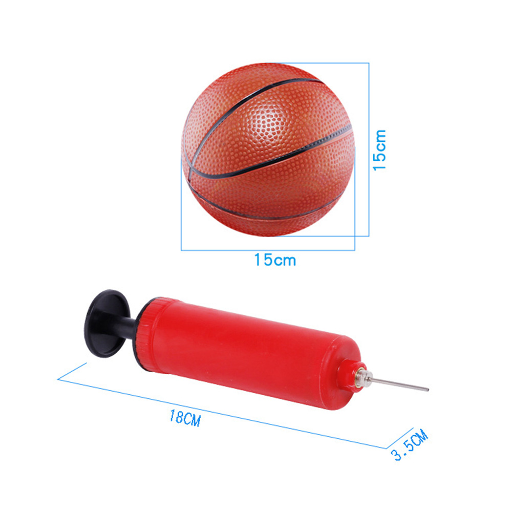 Juguetes para niños Mini baloncesto con bomba de inflado Playa 15X15X15CM Estudiante al aire libre estándar