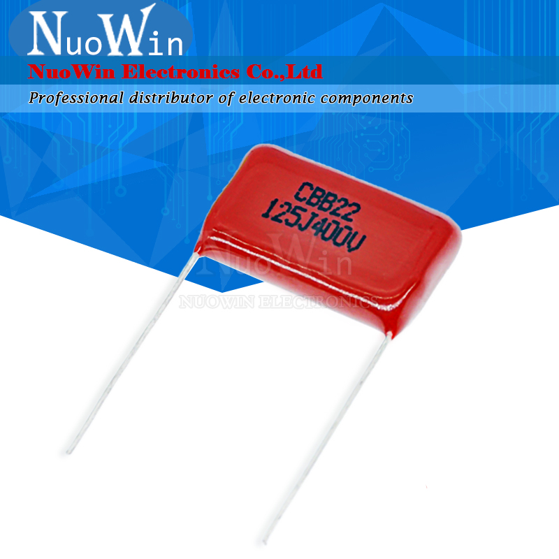 10 Uds 400V 224J 334J 394J 474J 564J 684J 824J 473J 683J 104J 154J 105J 125J 205J 155J 0,1 UF 1UF CBB condensador de película de polipropileno