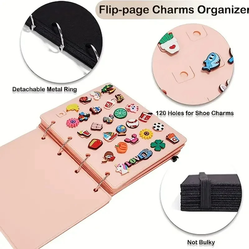 Organizzatore di ciondoli a forma di coccodrillo per scarpe di grande capacità, libretto, sacchetto creativo per riporre libri, espositore per raccolta di fiori di scarpe